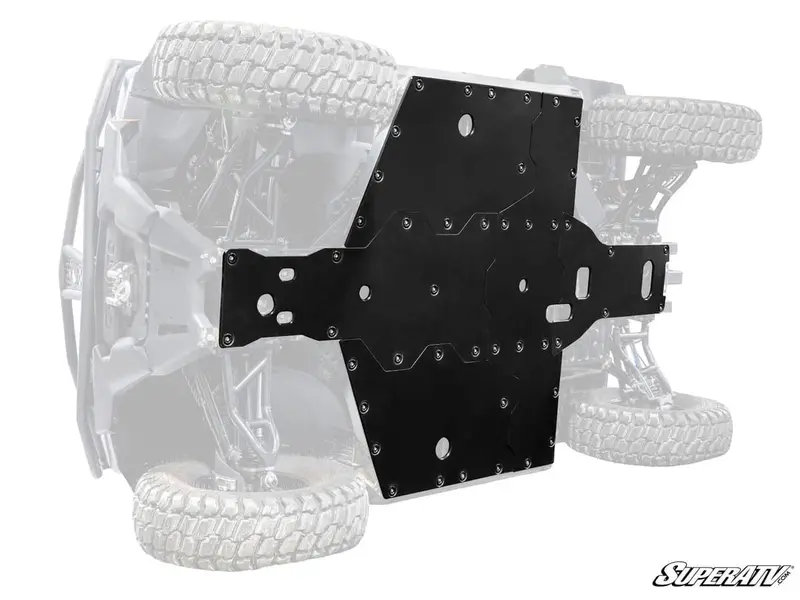 Superatv '19+ Cfmoto Uforce 1000 Full Skid Plate 2