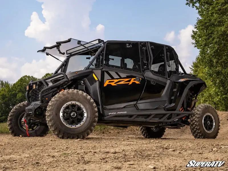 Superatv 2024+ Polaris Rzr Xp 4 1000 Upper Doors Hard Cab Enclosure 3