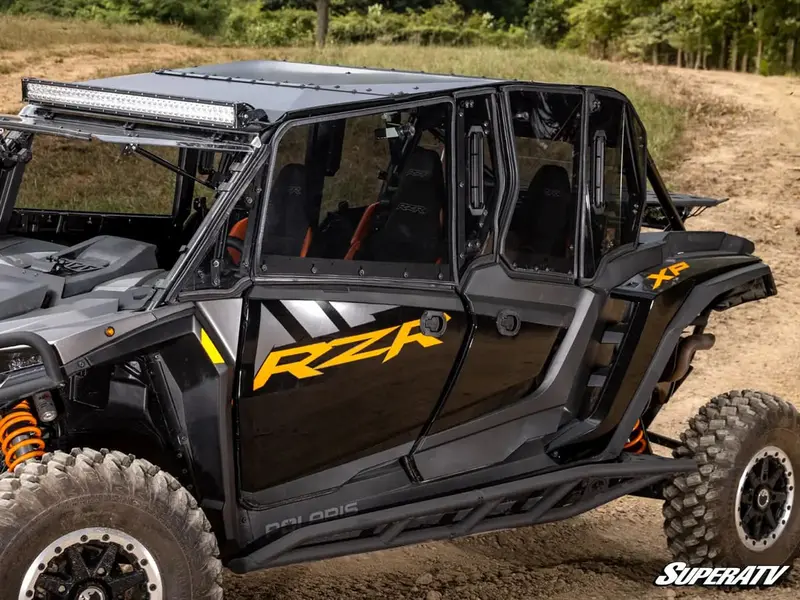 Superatv 2024+ Polaris Rzr Xp 4 1000 Upper Doors Hard Cab Enclosure 4