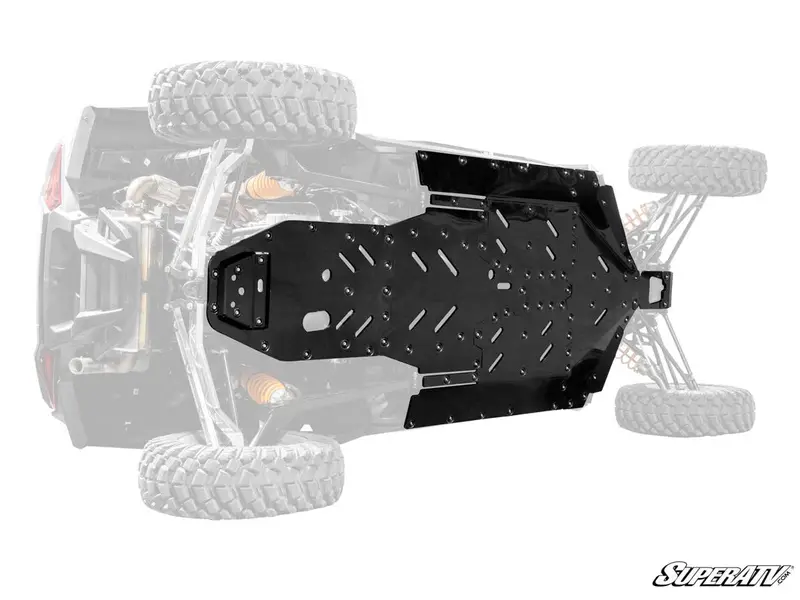 Superatv 2024 Polaris Rzr Xp 4 Full Skid Plate 2