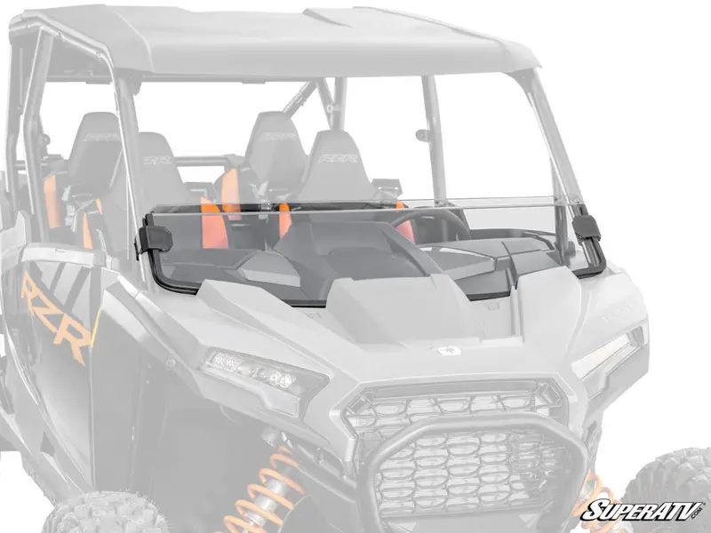 Superatv 2024+ Polaris Rzr Xp Half Windshield 1
