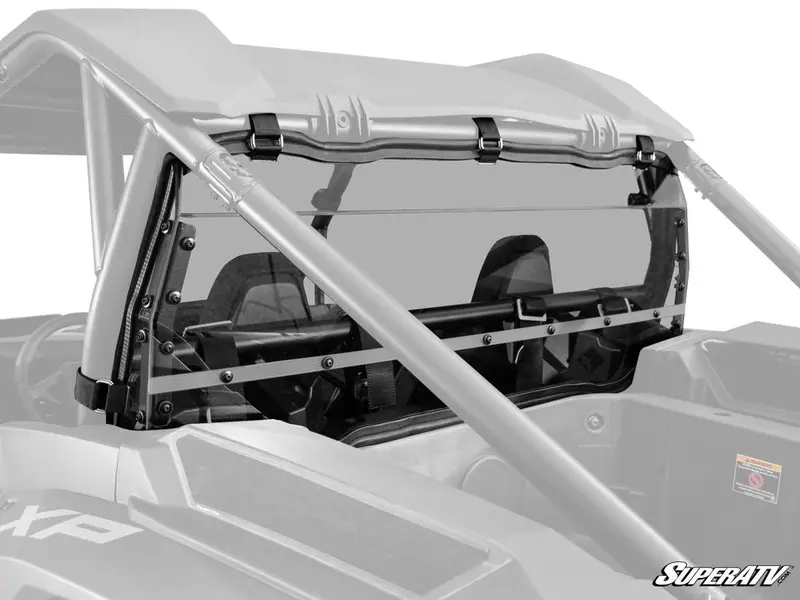 Superatv 2024+ Polaris Rzr Xp Rear Windshield 1