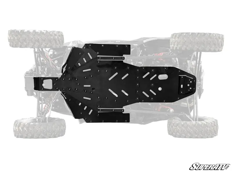 Superatv 2024+Polaris Rzr Xp Full Skid Plate 1