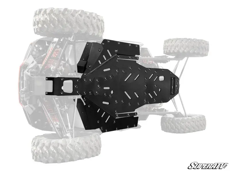 Superatv 2024+Polaris Rzr Xp Full Skid Plate 2