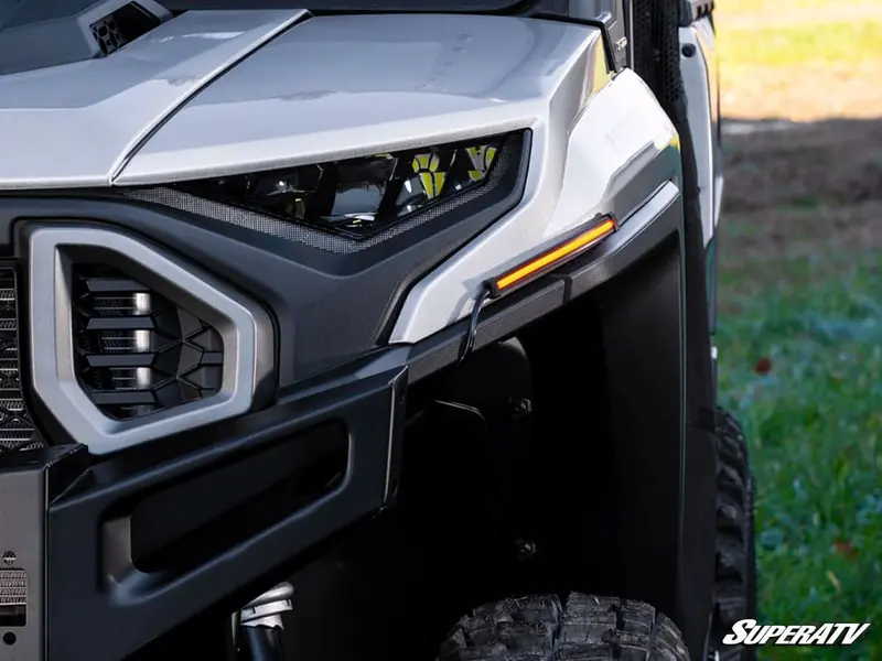 Superatv '24+ Kawasaki Ridge Hvac Deluxe Self Canceling Turn Signal Kit 2