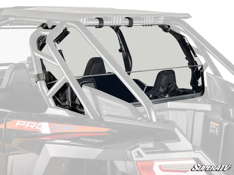 Superatv '25+ Polaris Rzr Pro S Rear Windshield 1