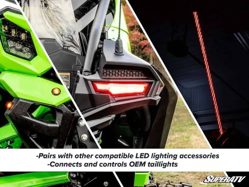Superatv '26+ Kawasaki Teryx H2 Deluxe Self Canceling Turn Signal Kit 2