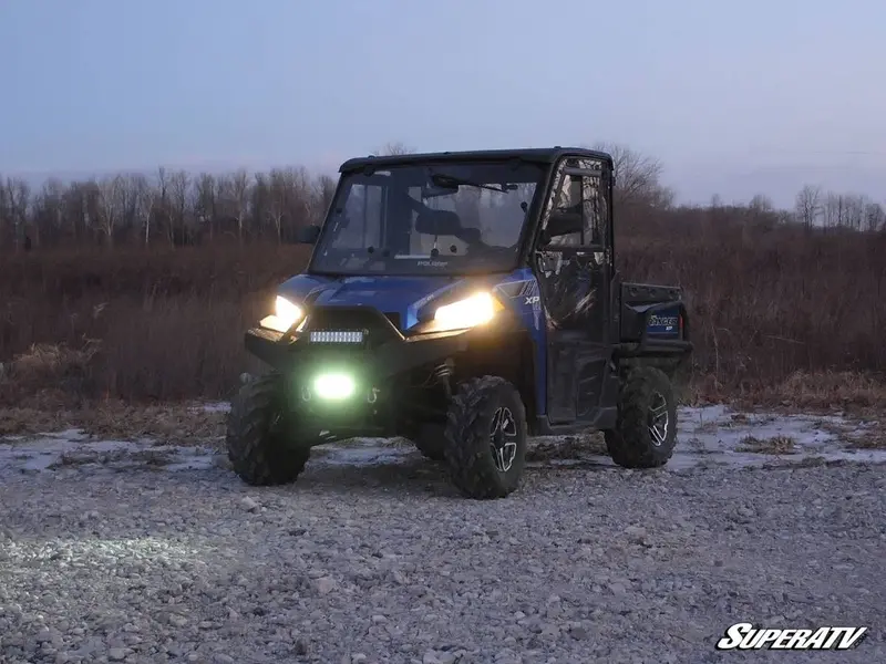 Superatv 6” Led Combination Spot Flood Light Bar 2
