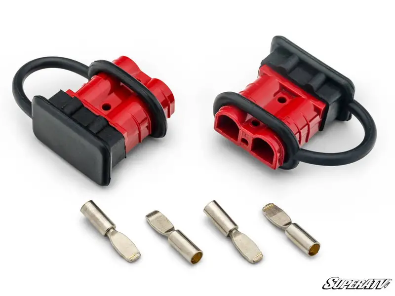Superatv All In One Quick Connect Winch Kit With 4,500 Lb Winch 1