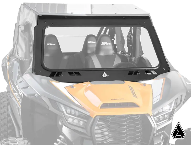 Superatv Assault Industries Kawasaki Teryx Krx 1000 Glass Windshield 1