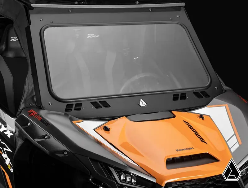 Superatv Assault Industries Kawasaki Teryx Krx 1000 Glass Windshield 2