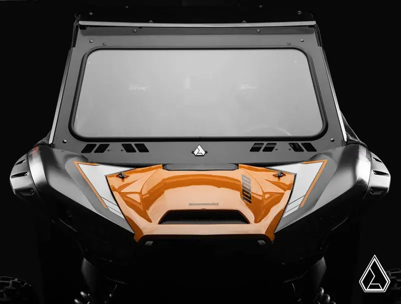 Superatv Assault Industries Kawasaki Teryx Krx 1000 Glass Windshield 3