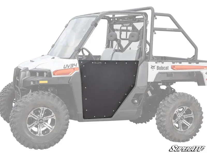 Superatv Bobcat Uv34 Aluminum Doors 1