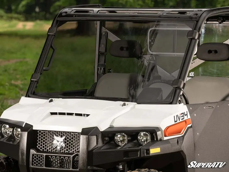 Superatv Bobcat Uv34 Full Windshield 3