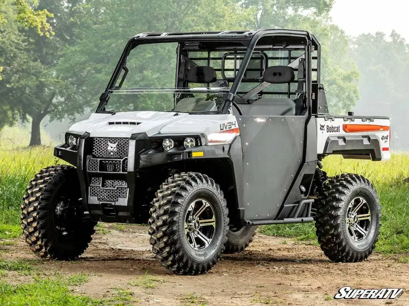 Superatv Bobcat Uv34 Half Windshield 2