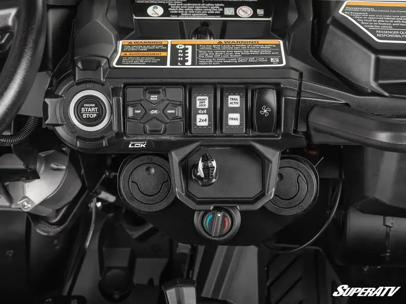 Superatv Can-Am Commander In-Dash Cab Heater 3