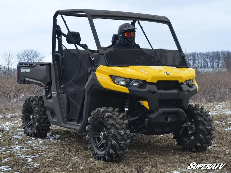 Superatv Can-Am Defender Half Windshield 2