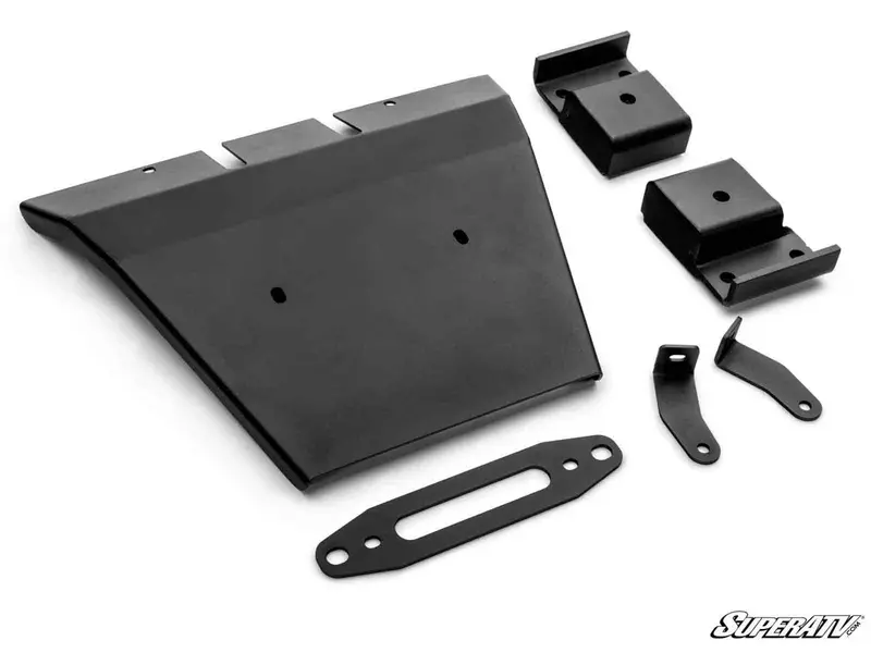Superatv Can-Am Defender Heavy Weight Winch-Ready Front Bumper 4