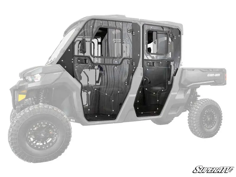 Superatv Can-Am Defender Max Convertible Cab Enclosure Doors 1