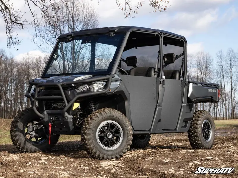 Superatv Can-Am Defender Max Hdpe Half Doors 2