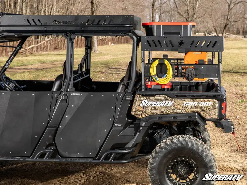 Superatv Can-Am Defender Max Outfitter Bed Rack 4