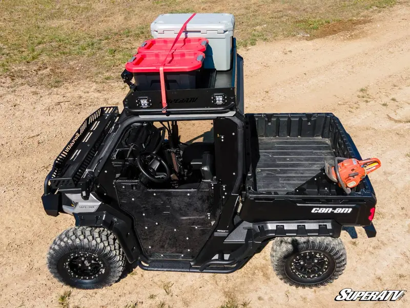 Superatv Can-Am Defender Outfitter Roof Rack 5