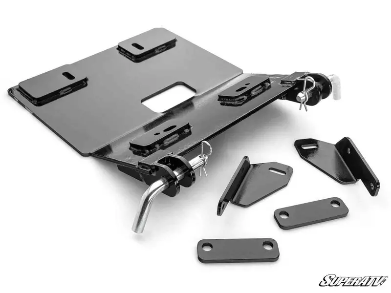 Superatv Can-Am Defender Plow Pro Snow Plow Mount 1