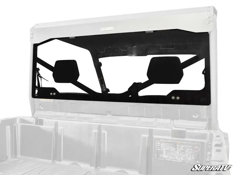 Superatv Can-Am Defender Rear Glass Windshield 1
