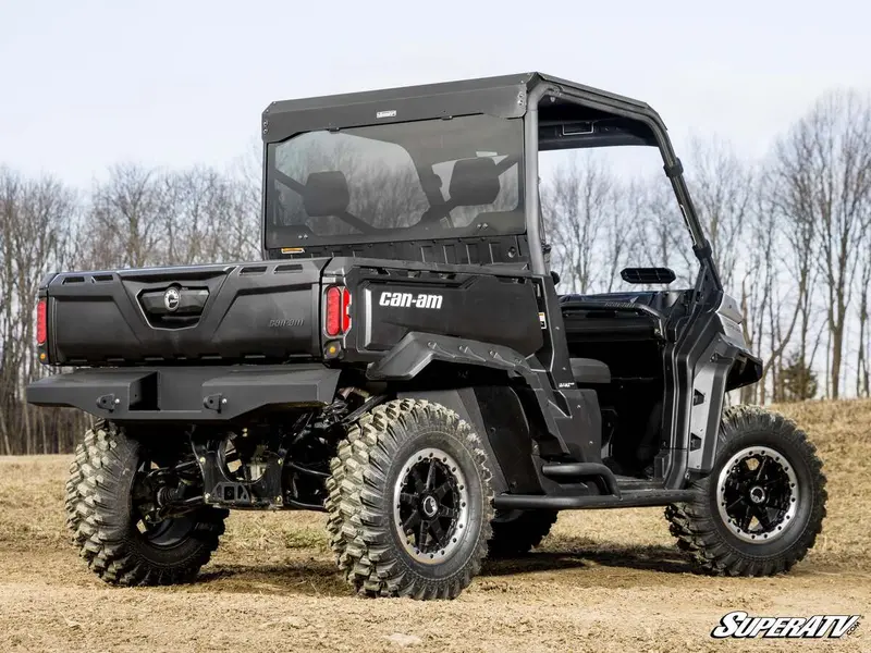 Superatv Can-Am Defender Rear Glass Windshield 2