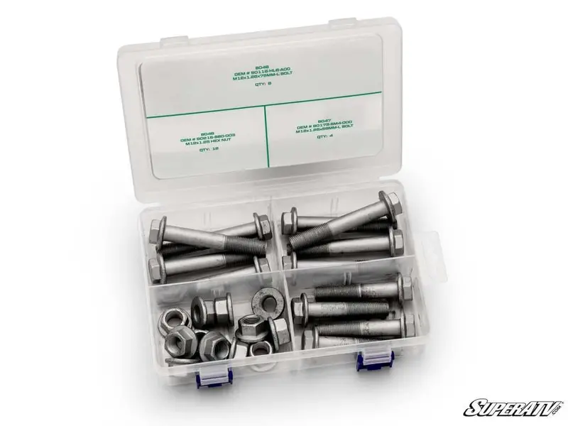 Superatv Can-Am Defender Up & Running Suspension Bolt Kit 1
