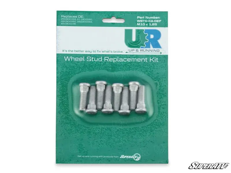 Superatv Can-Am Defender Up & Running Wheel Studs 1