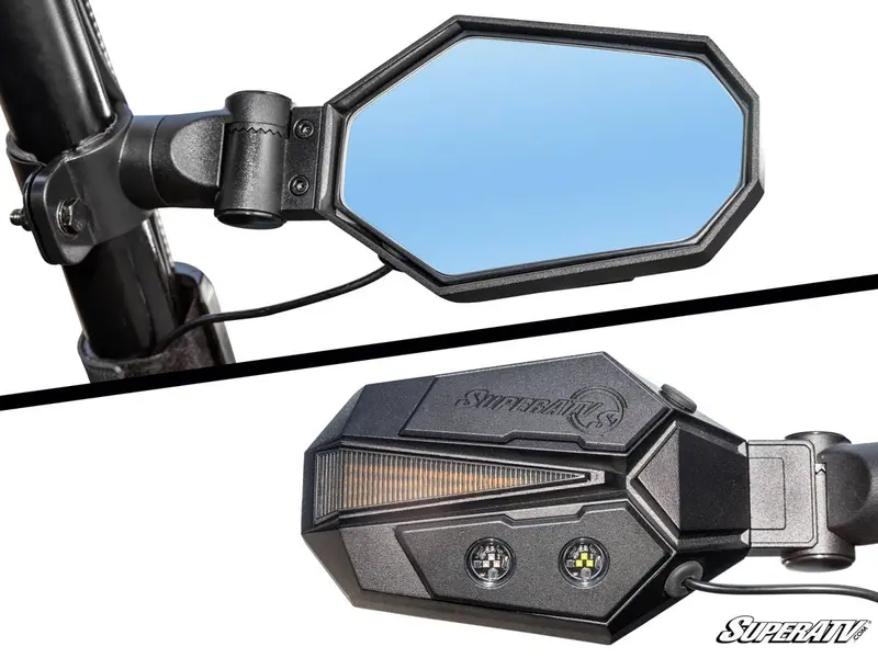Superatv Can-Am Lighted Side-View Mirrors 3