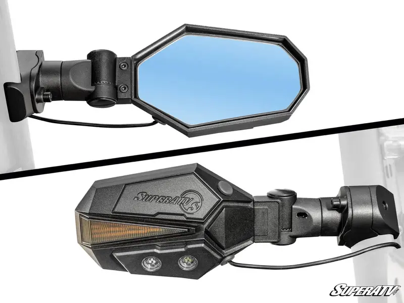 Superatv Can-Am Lighted Side-View Mirrors 3