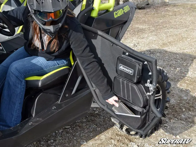 Superatv Can-Am Maverick Door Bags - Set Of 2 2