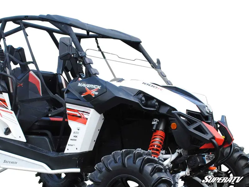 Superatv Can-Am Maverick Half Windshield 1