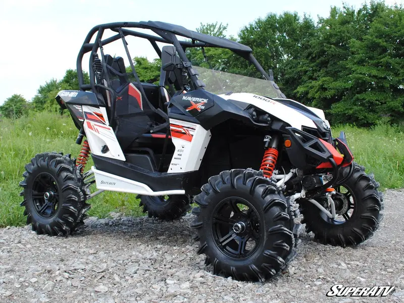 Superatv Can-Am Maverick Half Windshield 2