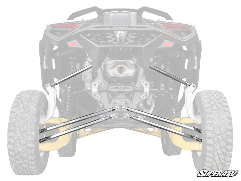 Superatv Can-Am Maverick R Billet Aluminum Hex Radius Arms 1