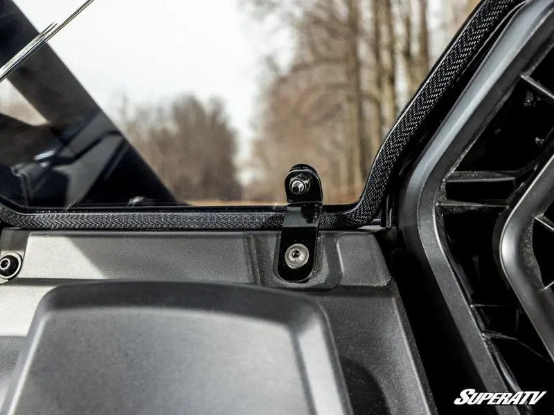 Superatv Can-Am Maverick R Scratch-Resistant Rear Windshield 1