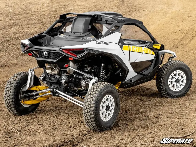 Superatv Can-Am Maverick R Scratch-Resistant Rear Windshield 3