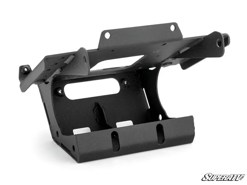 Superatv Can-Am Maverick R Winch Mounting Plate 2