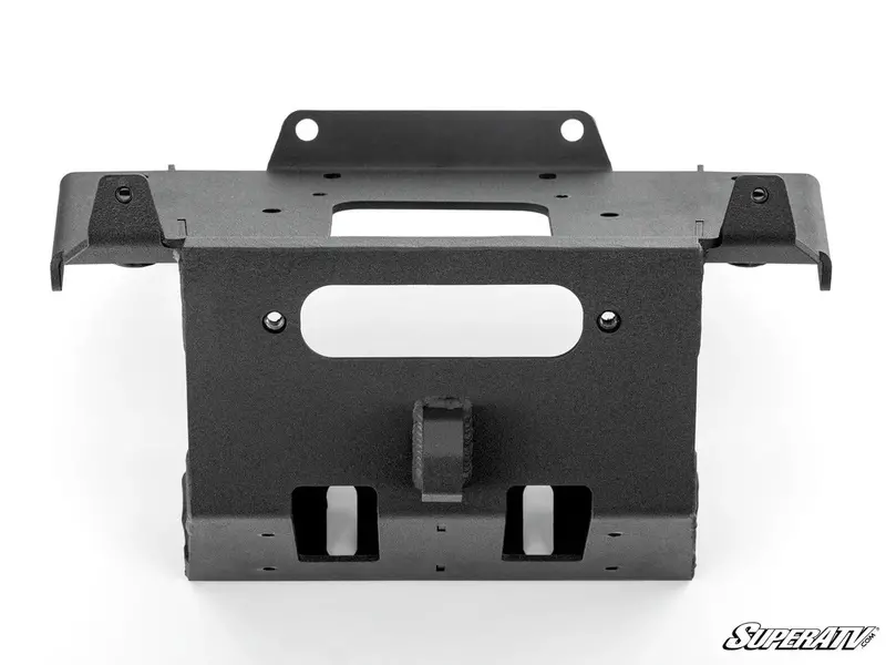 Superatv Can-Am Maverick R Winch Mounting Plate 3