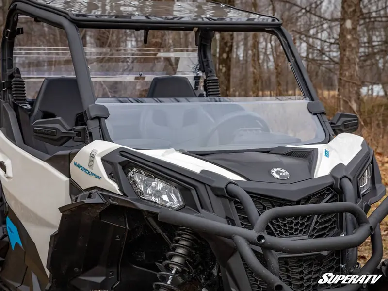 Superatv Can-Am Maverick Trail Half Windshield 2