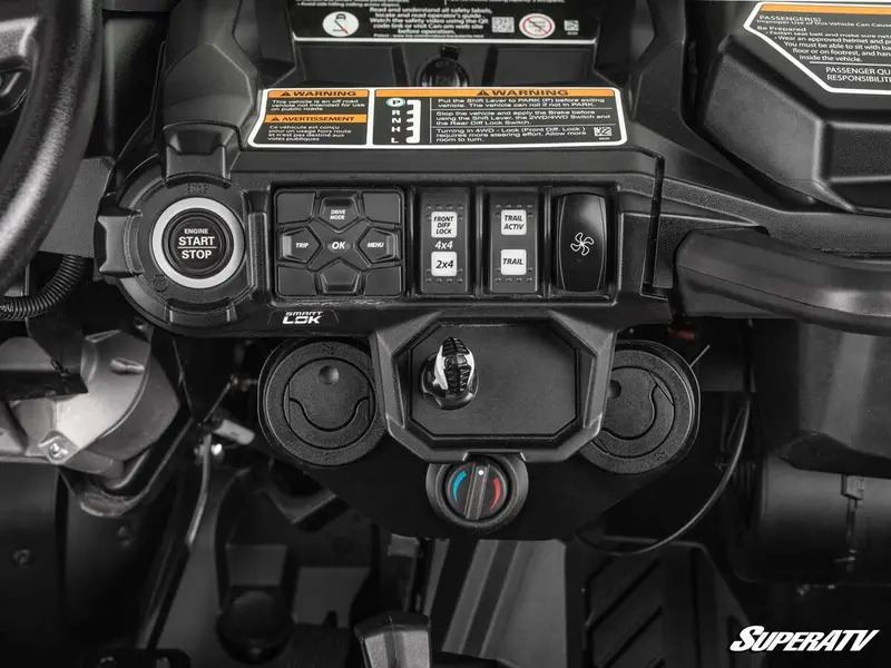 Superatv Can-Am Maverick Trail In-Dash Cab Heater 1