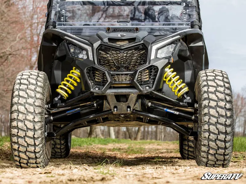 Superatv Can-Am Maverick X3 Atlas Pro 1.5” Forward Offset A-Arms 2