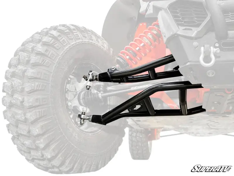 Superatv Can-Am Maverick X3 Atlas Pro 1.5” Forward Offset A-Arms 2