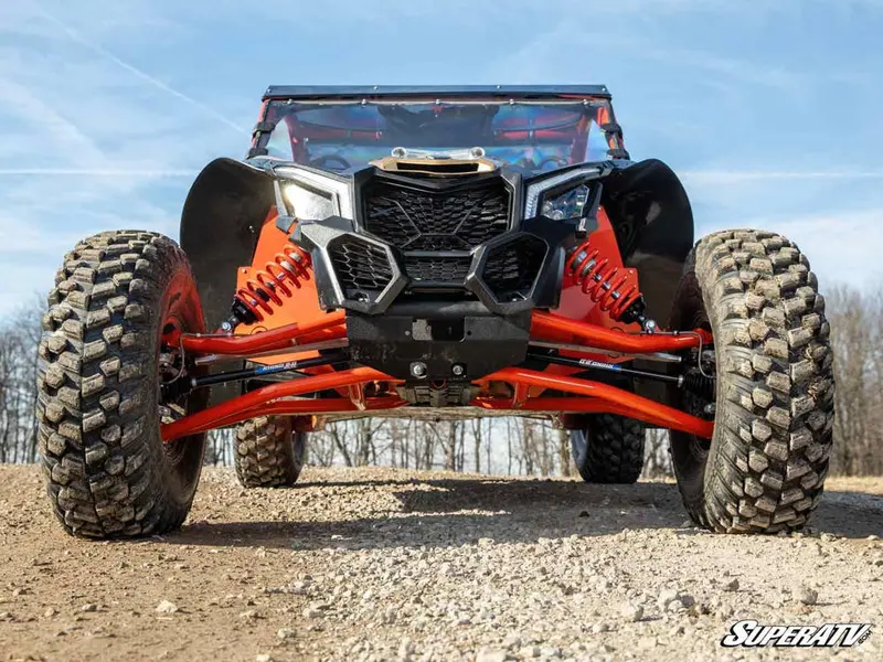 Superatv Can-Am Maverick X3 Atlas Pro 2” Forward Offset A-Arms 1
