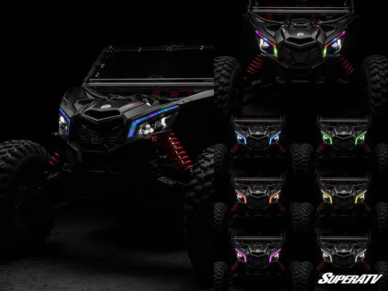 Superatv Can-Am Maverick X3 Fang Lights 2