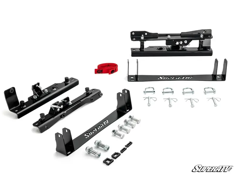 Superatv Can-Am Maverick X3 Flip-Up Seat Base 1