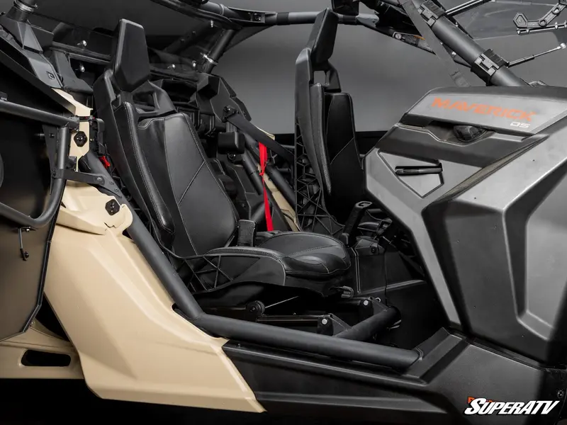 Superatv Can-Am Maverick X3 Flip-Up Seat Base 2