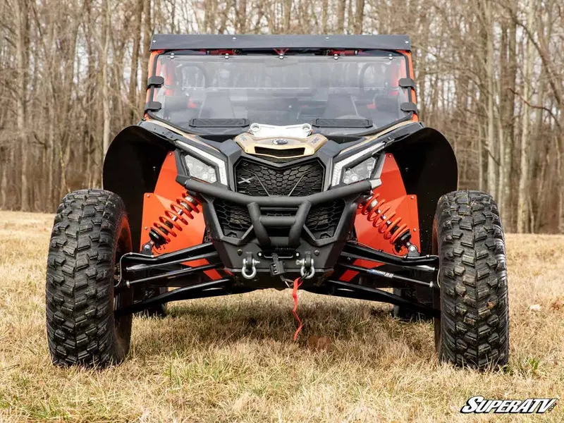 Superatv Can-Am Maverick X3 High Clearance 2” Forward Offset A-Arms 2